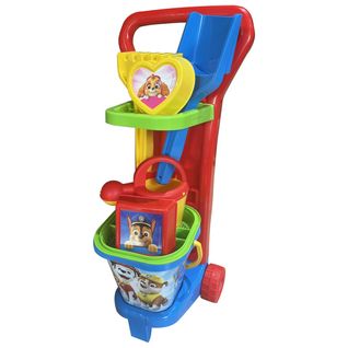 Plaja Set De Plage 8 Éléments Avec Chariot       Paw Patrol La Pat'patrouille