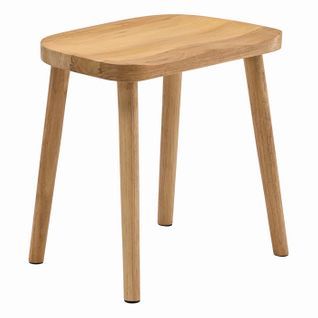 Tabouret En Teck "orust" 44cm Naturel