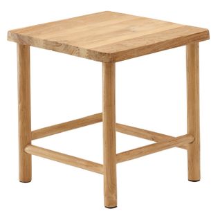 Tabouret En Teck "noster" 46cm Naturel