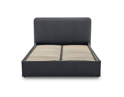 Goyave - Lit Coffre - 140x190 - En Tissu - Sommier Inclus