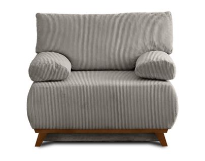 Cristal - Fauteuil - Convertible Avec Coffre - En Velours Côtelé