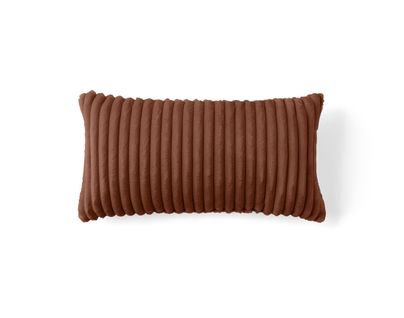 Colombine - Coussin - En Velours Côtelé Grosses Côtes - 32x63 Cm