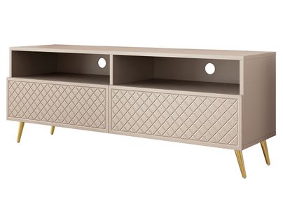 Sorolla - Meuble TV - 2 Tiroirs Et 2 Niches - 150 Cm