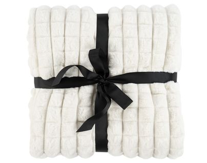 Sweety - Plaid - 150x200 Cm - En Velours Beige