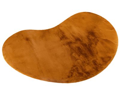 Joy - Tapis Organique - Fausse Fourrure - Orange