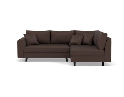 Rune - Canapé D'angle Droit 4 Places En Simili