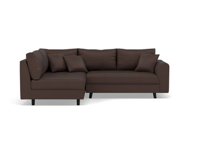 Rune - Canapé D'angle Gauche 4 Places En Simili