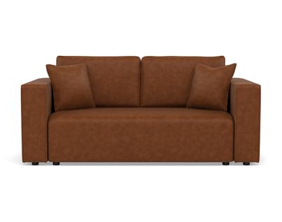 Topaze - Canapé Droit 2 Places En Simili