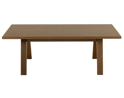 Pauline - Table Basse Effet Bois - Chêne Foncé - 130 Cm