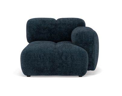 Grace - Module D'assise Droit En Velours Texturé