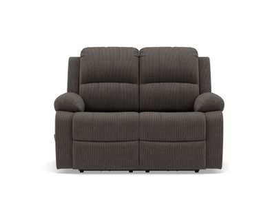 Armand - Canapé 2 Places Relax Électrique En Velours Côtelé
