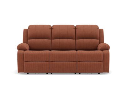 Armand - Canapé 3 Places Relax Électrique En Velours Côtelé