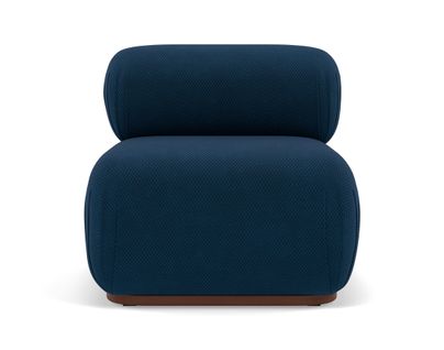 Penelope - Module D'assise En Velours Texturé