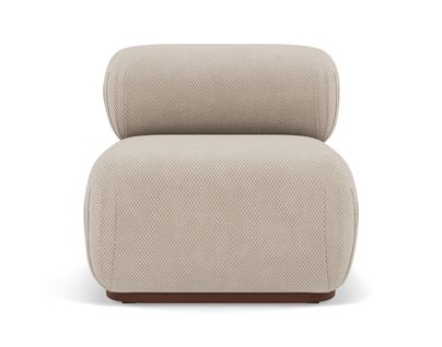 Penelope - Module D'assise En Velours Texturé