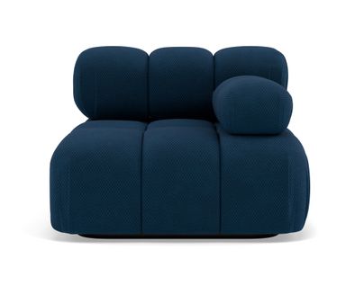 Ruby - Module D'assise Droit En Velours Texturé