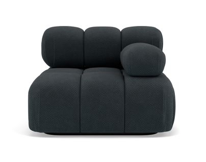 Ruby - Module D'assise Droit En Velours Texturé