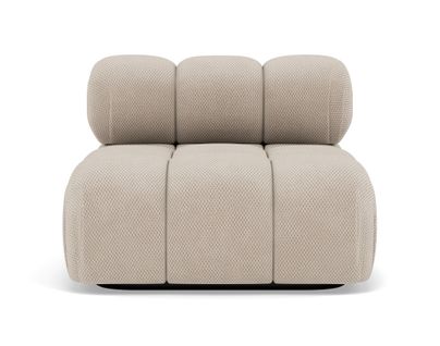 Ruby - Module D'assise En Velours Texturé