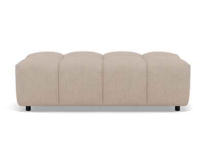 Adelaide - Pouf En Tissu Texturé