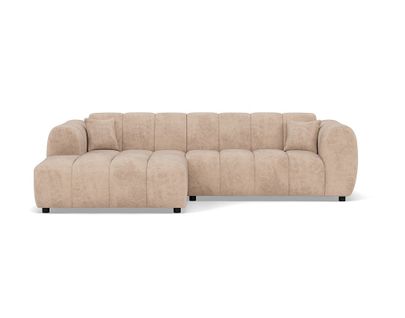 Curtis - Canapé D'angle Gauche 4 Places En Simili