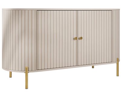 Jaime - Buffet Bas 139 Cm - 2 Portes Et 1 Étagère