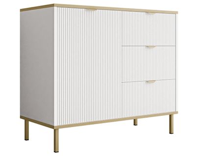 Hope - Buffet Bas 91 Cm - 3 Tiroirs Et 1 Porte