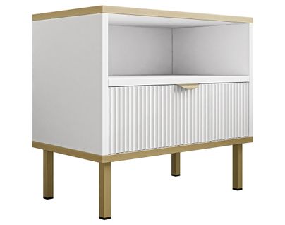 Hope - Table De Chevet 50 Cm - 1 Tiroir Et 1 Niche