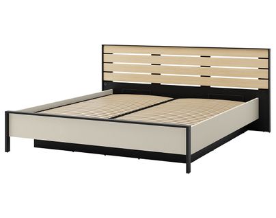 Kimi - Lit Coffre - 180x200 Cm - Sommier Et Port USB Inclus