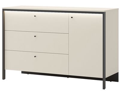 Kimi - Commode 3 Tiroirs Et 1 Porte - LED Inclus