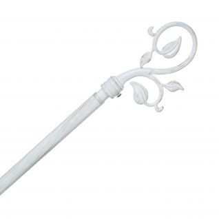 Tringle Métal 120 à 210 Cm Avec Enbouts Déco