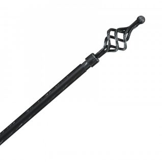 Tringle Métal 120 à 210 Cm Avec Enbouts Déco