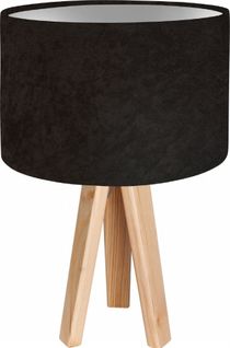 Lampe De Chevet Bois Clair 30x30x46cm