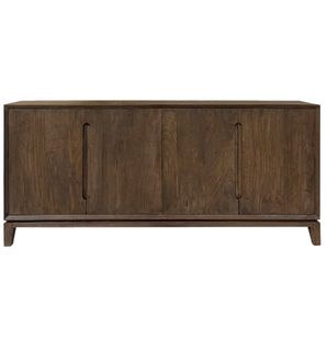 Corte-buffet 190 Cm En Bois Massif Brossé