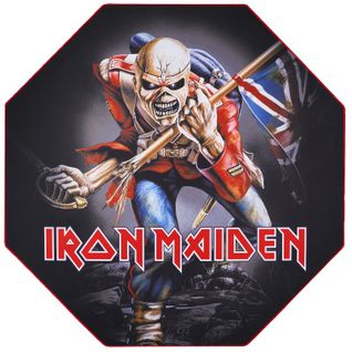 Tapis De Sol Gamer Iron Maiden Noir