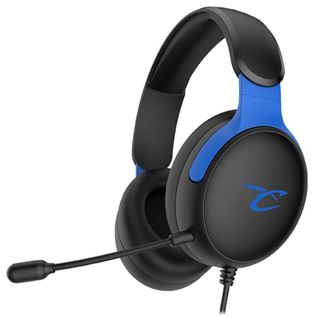 Spectra Casque Gaming Pour Ps5 PS4 PC Xbox, Micro Inclinable, Réglage Volume, Noir Et Bleu