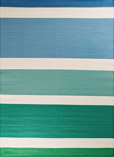 Tapis Dégradé Vert Extérieur Capri 120x160