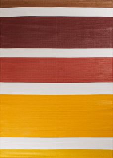 Tapis Dégradé Orange Extérieur Capri 120x160