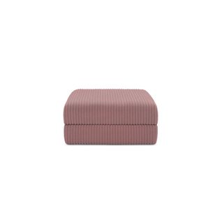Pouf Modulable Et Convertible - Velours Côtelé XL - Rose