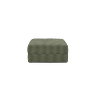 Pouf Modulable Et Convertible - Velours Côtelé XL - Vert