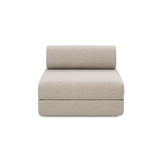 Fauteuil Modulable Et Convertible - Tissu Imperméable - Beige Clair