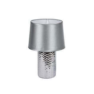 Lampe Effet Tresse Argent