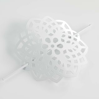 Embrasse Rosace Blanc