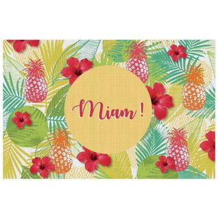 Set De Table Miam Gourmand Ananas