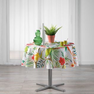 Nappe Tropicoco Blanc 180 Cm