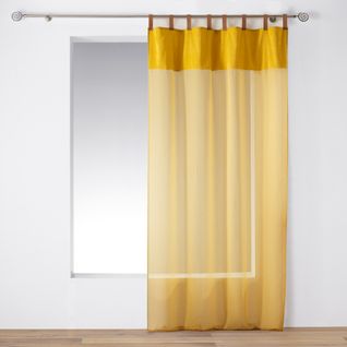 Panneau Voile Sable Milleray Jaune 140 x 240