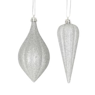 Deux Suspensions Glacons Argent