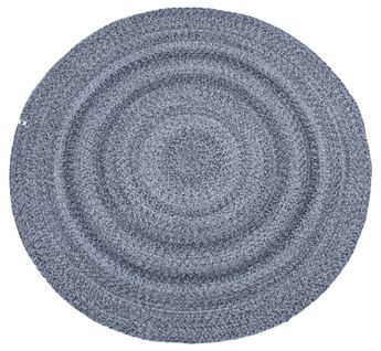 Tapis D'exterieur Ø 160 Cm Pablos Poivre Et Sel