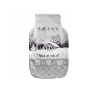 Housse De Bouillotte Chalet De Montagne