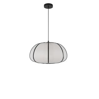 Suspension En Bambou Noir D38 Cm - Hana