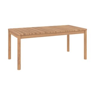 Table De Jardin Extensible 8-12 Personnes En Teck 180/245 Cm - Kora