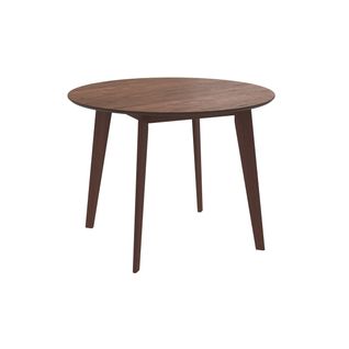 Table Ronde Réno 100 Cm En Bois Foncé